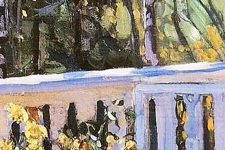 Фрагмент Брошенная терасса.1911.