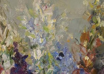 Фрагмент Букет полевых цветов