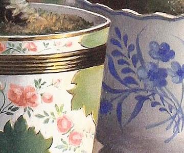 Фрагмент Cache Pot with Iris