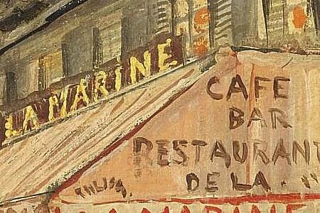 Фрагмент CAFE LA MARINE, PARIS