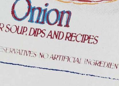 Фрагмент CAMPBELL S CHICKEN NOODLE SOUP BOX