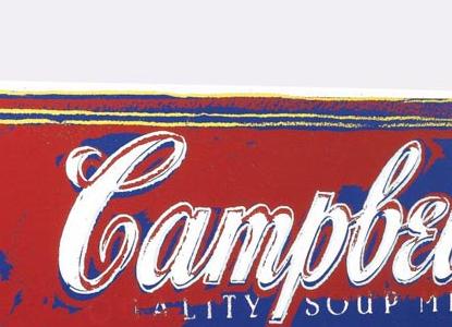 Фрагмент CAMPBELL S CHICKEN NOODLE SOUP BOX