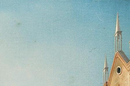 Фрагмент Canal called il Canaletto The Rialto Bridge from the South and the church of San Giovanni