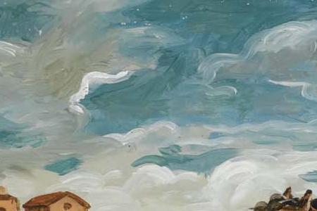 Фрагмент CAVALLI PRESSO UN CASTELLO