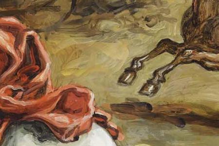 Фрагмент CAVALLI PRESSO UN CASTELLO