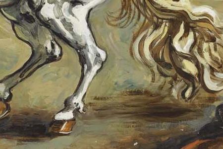 Фрагмент CAVALLI PRESSO UN CASTELLO