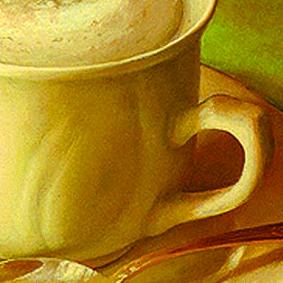 Фрагмент Чашка Капучино