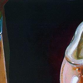 Фрагмент Чай, молоко в кафе Милана