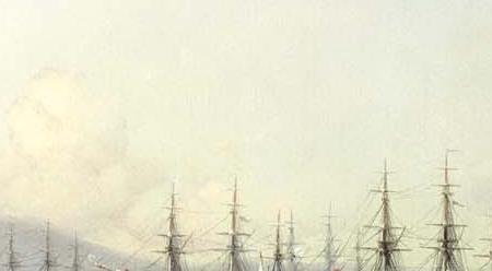 Фрагмент Черноморский флот в Феодосии