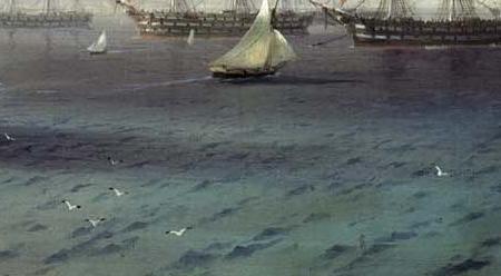 Фрагмент Черноморский флот в Феодосии