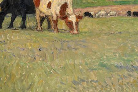 Фрагмент Чтение на пастбище