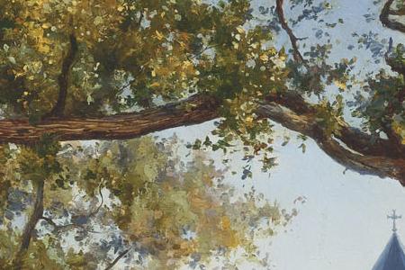 Фрагмент CHURCH OF THE INTERCESSION OF OUR LADY, OREANDA, CRIMEA