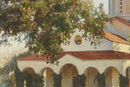 Фрагмент CHURCH OF THE INTERCESSION OF OUR LADY, OREANDA, CRIMEA