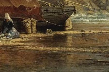 Фрагмент COASTAL SCENE, BRITTANY