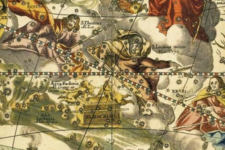 Фрагмент COELI STELLATI CHRISTIANI HAEMISPHAERIUM PRIUS AMSTERD