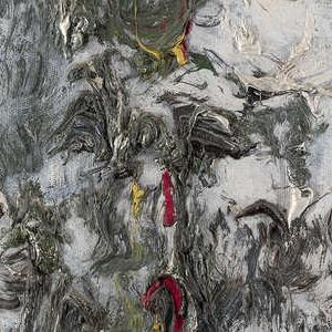 Фрагмент Composition with a Christmas Tree