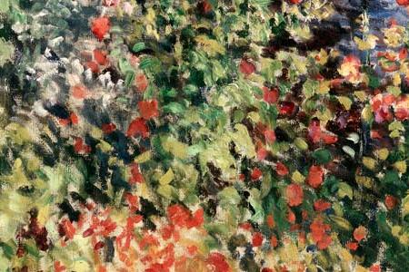 Фрагмент Corner of the Garden at Montgeron