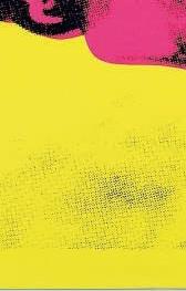 Фрагмент Cow Feldman Schellmann ярко желто пурпурный