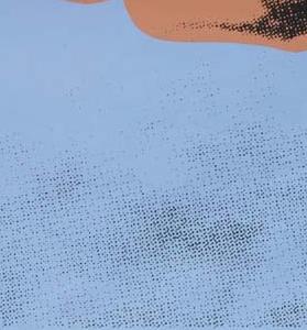 Фрагмент COW на голубом