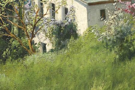 Фрагмент CRIMEAN LANDSCAPE