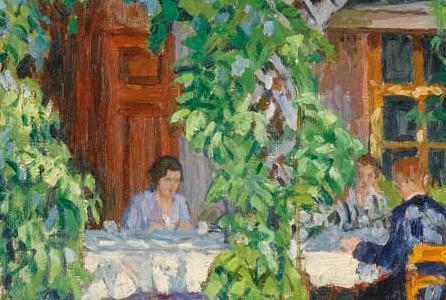 Фрагмент Дача в тени