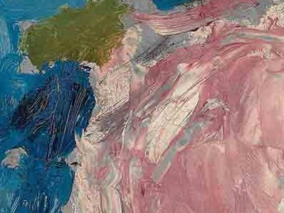 Фрагмент Дама в шляпе с цветком