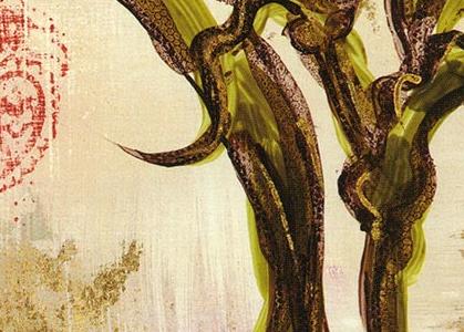 Фрагмент Декоративный Ирис