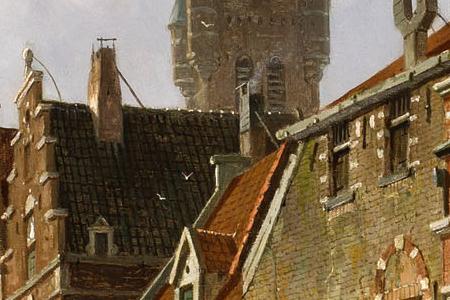 Фрагмент DELFT WITH THE PRINS