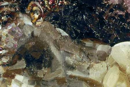 Фрагмент Демон сидящий