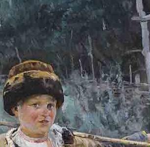 Фрагмент Деревенский мальчик