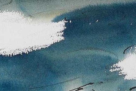 Фрагмент Деревенский пейзаж юга Франции