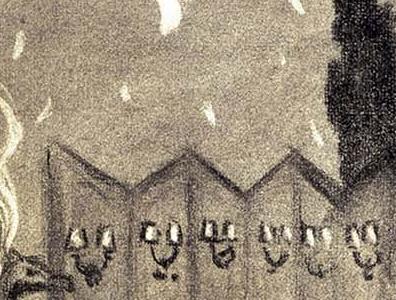 Фрагмент Design for the film with the Marx Brothers