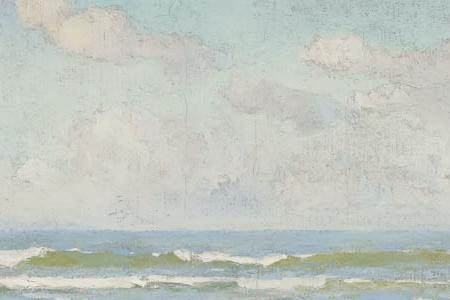 Фрагмент Дети на пляже