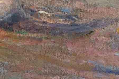 Фрагмент Девочка за стиркой