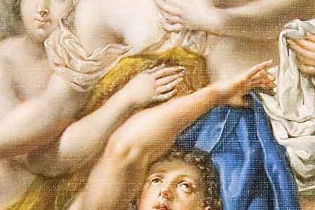 Фрагмент Diana and Actaeon.