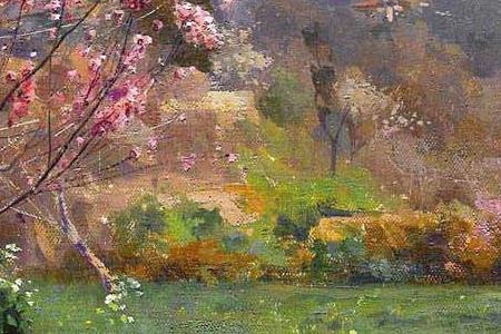 Фрагмент DOGWOOD IN BLOOM