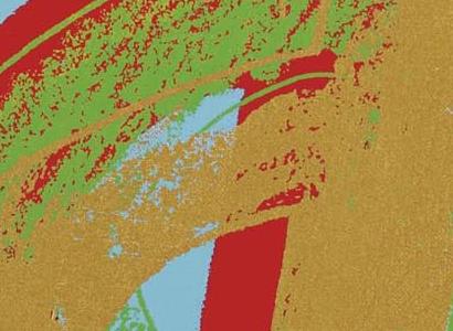 Фрагмент DOLLAR на голубом