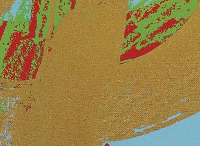 Фрагмент DOLLAR на голубом