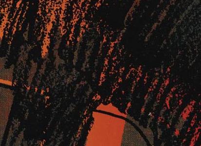 Фрагмент DOLLAR SIGN темно серый тон оранжевый знак