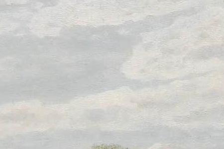 Фрагмент Ducks by a Pond