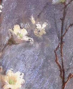 Фрагмент Экибана в голубой вазе 1