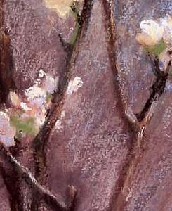 Фрагмент Экибана в голубой вазе 1