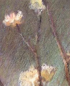 Фрагмент Экибана в голубой вазе 2