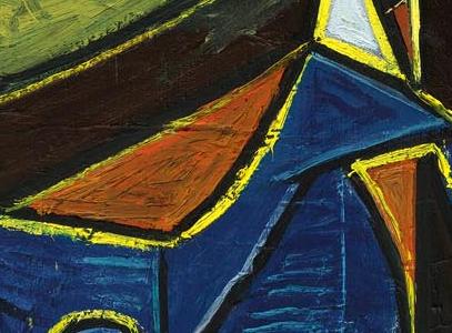 Фрагмент FEMME ASSISE DANS UN FAU