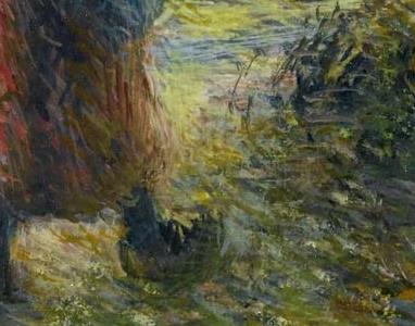 Фрагмент FEMME VIDANT UNE BROUETTE