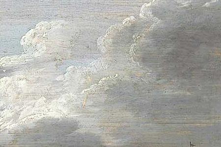 Фрагмент Figures in a landscape with a castle beyond