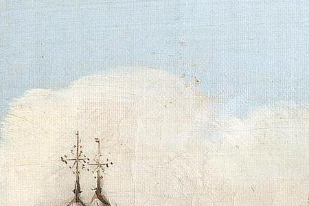 Фрагмент Figures in St Marks Square Venice