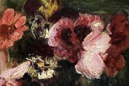 Фрагмент FLEURS DANS UN VASE DE PORCELAINE