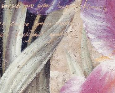 Фрагмент Floral Iris