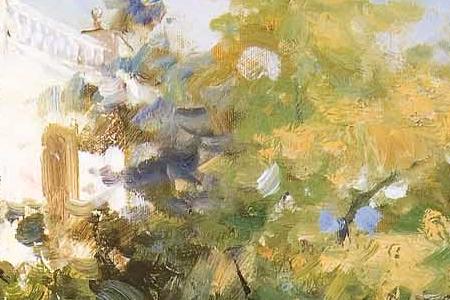 Фрагмент Floral urn.